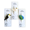 HAIR CLIP TOUCAN 6'ER PACK