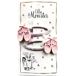 HAIR CLIP SWEET BALLERINA 6'ER PACK