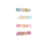 Sparkle Star Line Rose Hair Clip 6 PCS