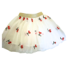 Cherry Tutu White 4 PCS