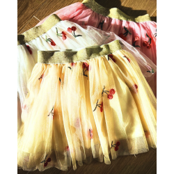 Cherry Tutu White 4 PCS