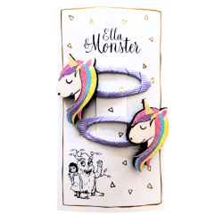 Lucky Unicorn Hair Clip 6 PCS