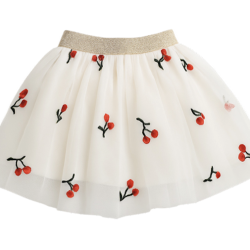 Cherry Tutu White 4 PCS