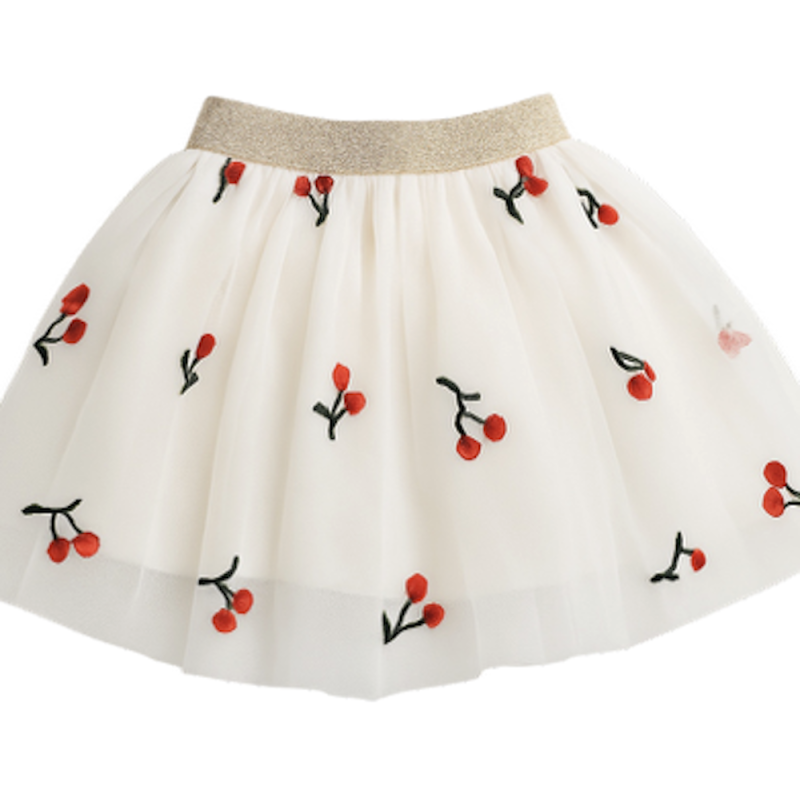 Cherry Tutu White 4 PCS