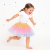RAINBOW TUTU ROSE - 4'ER PACK