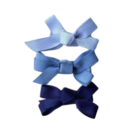 Hair Clip Set – Sky Bows 6 PCS