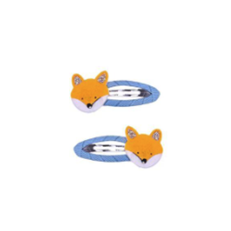 HAIR CLIP SWEET FOX 6'ER PACK