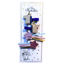 Unicorn & Star Blue Hair...