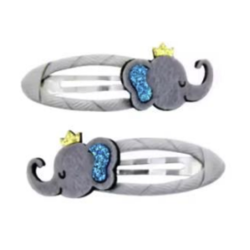 Royal Elephant Hair Clips –...