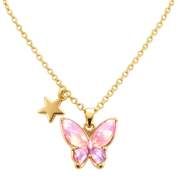 Necklace Fairy Butterfly -...
