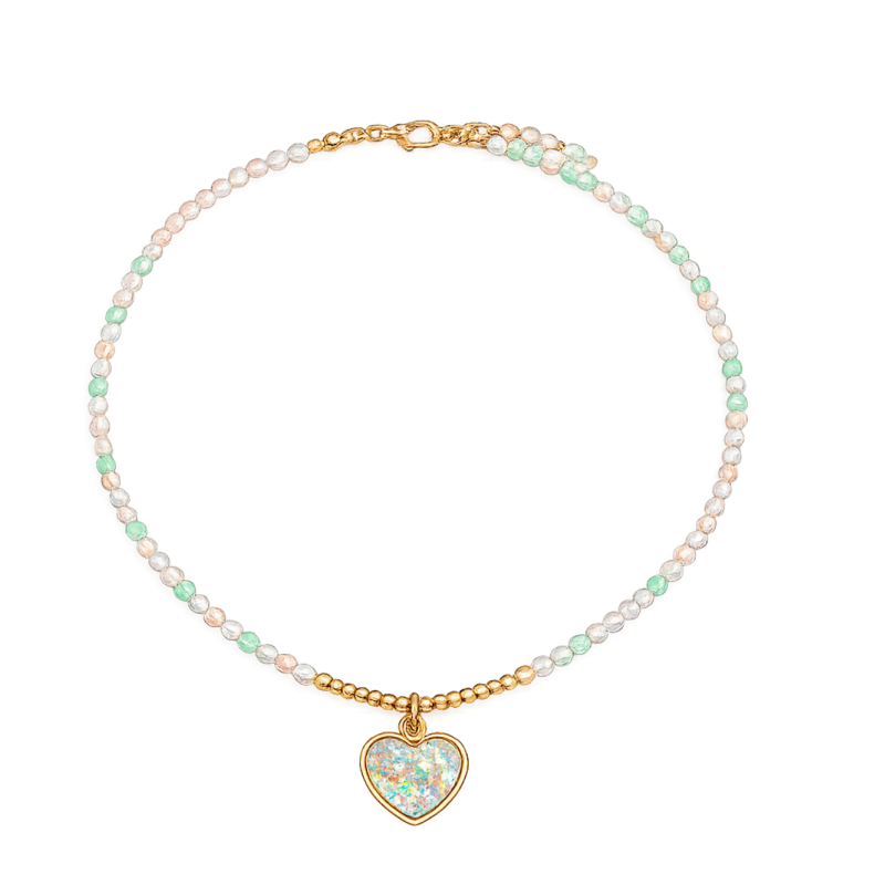 Necklace Mermaid Heart - 6'er Pack