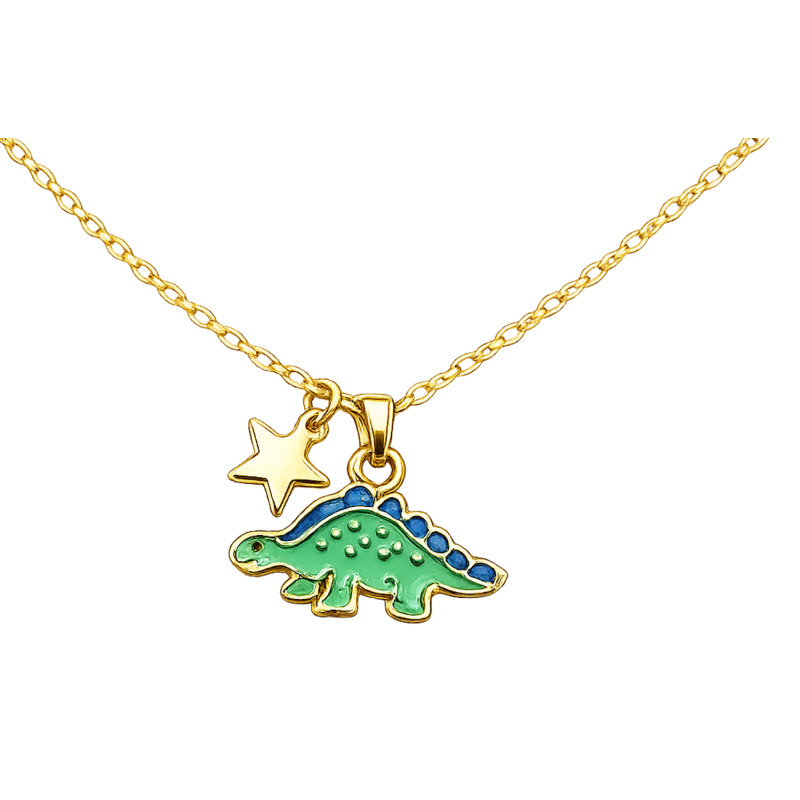 NECKLACE DINOSAUR 6'ER PACK