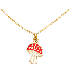 NECKLACE MUSHRROM 6'ER PACK