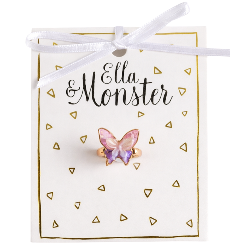 Ring Fairy Butterfly - 6'Er Pack