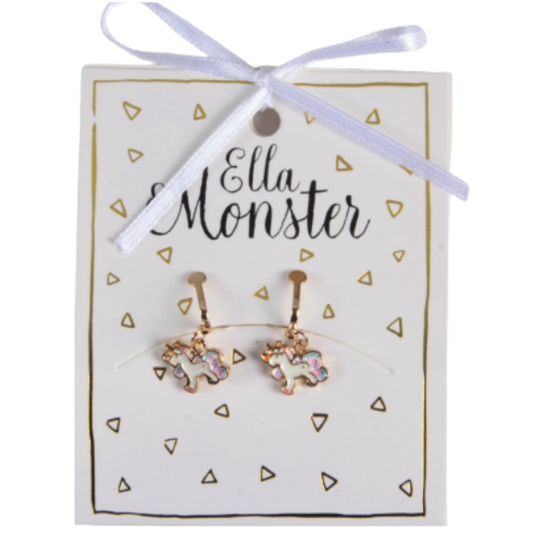 Earring  Moonlight Unicorn 6'Er Pack