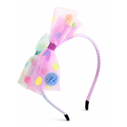 Big Party Bow Hair Band 8 PCS 2 Colors