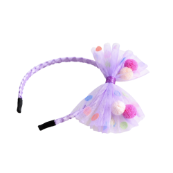 Big Party Bow Hair Band 8 PCS 2 Colors