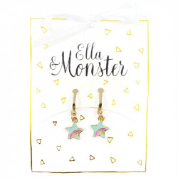 RAINBOW STAR CLIP ON...